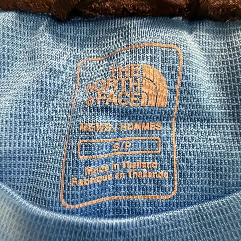 The North Face Mens VaporWick Short Sleeve‎ Athletic Shirt Blue Small S/P #811